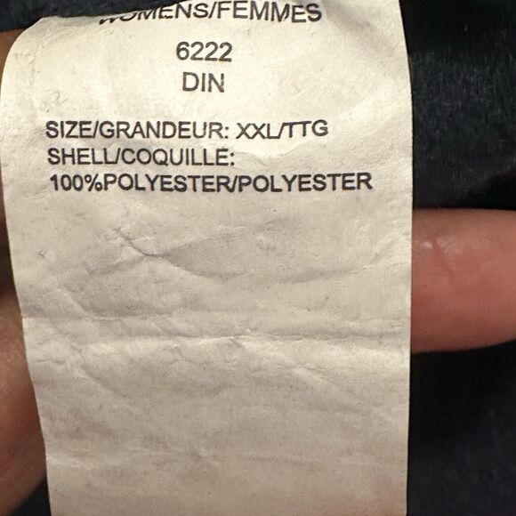 Columbia Long’s Peak Men Large Jacket 100% Nylon Full Zip Black Purple VTG - Picture 10 of 12